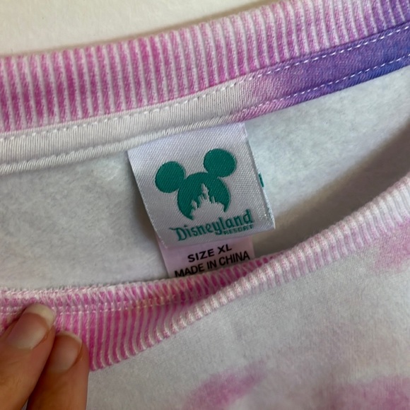 Disneyland “Spirit Jersey” Look Fleece Sweater - Picture 3 of 5
